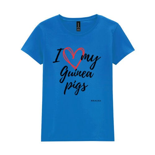 i love my guinea pigs - black text Thumbnail