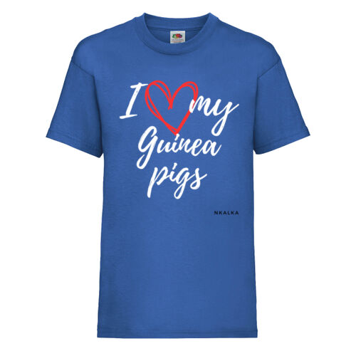 kids - i love my guinea pigs - white text Thumbnail